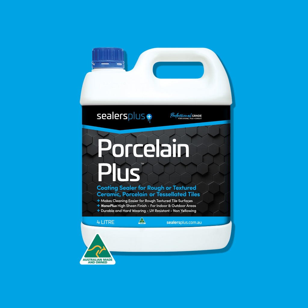 PORCELAIN PLUS - High Sheen Coating Sealer for Rough or Textured Tiles